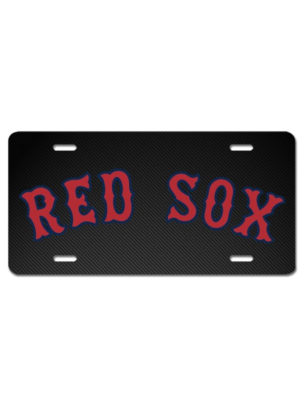 Boston Red Sox Inspired Art License Plate Vehicle Sport Car Tag Team FAST SHIP